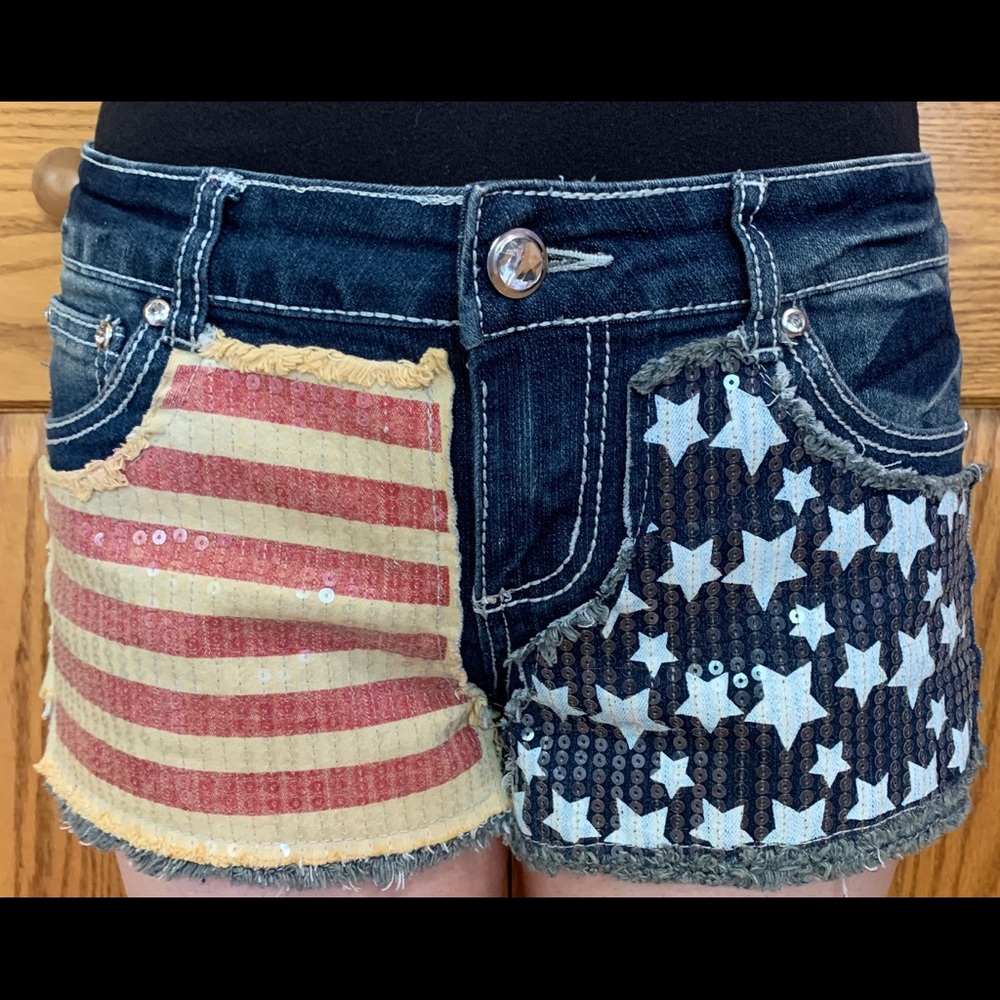 American Flag Shorts